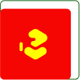 icons (2) Yellow number three on a red square.